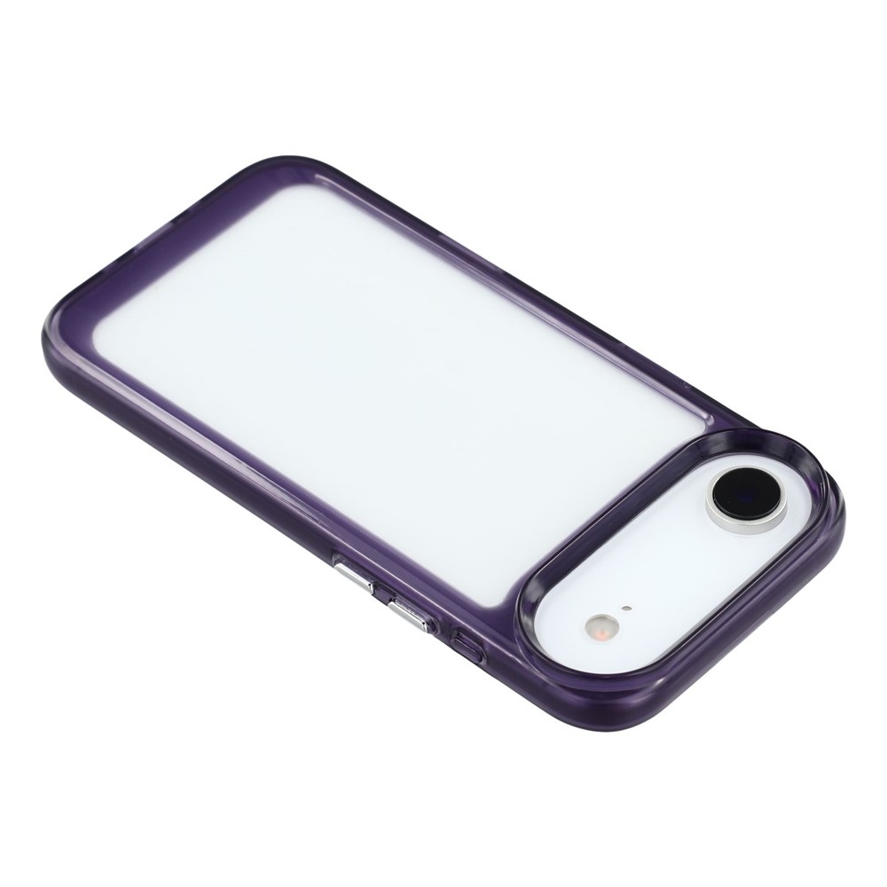 Gél tok fix hátlappal iPhone 17 Air készülékhez - lila