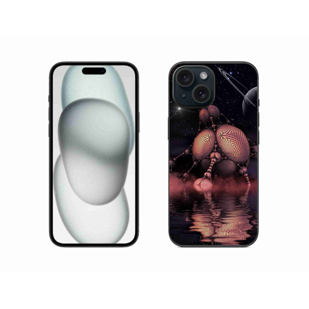 Gél borítás mmCase iPhone 15 - absztrakt motívum 19