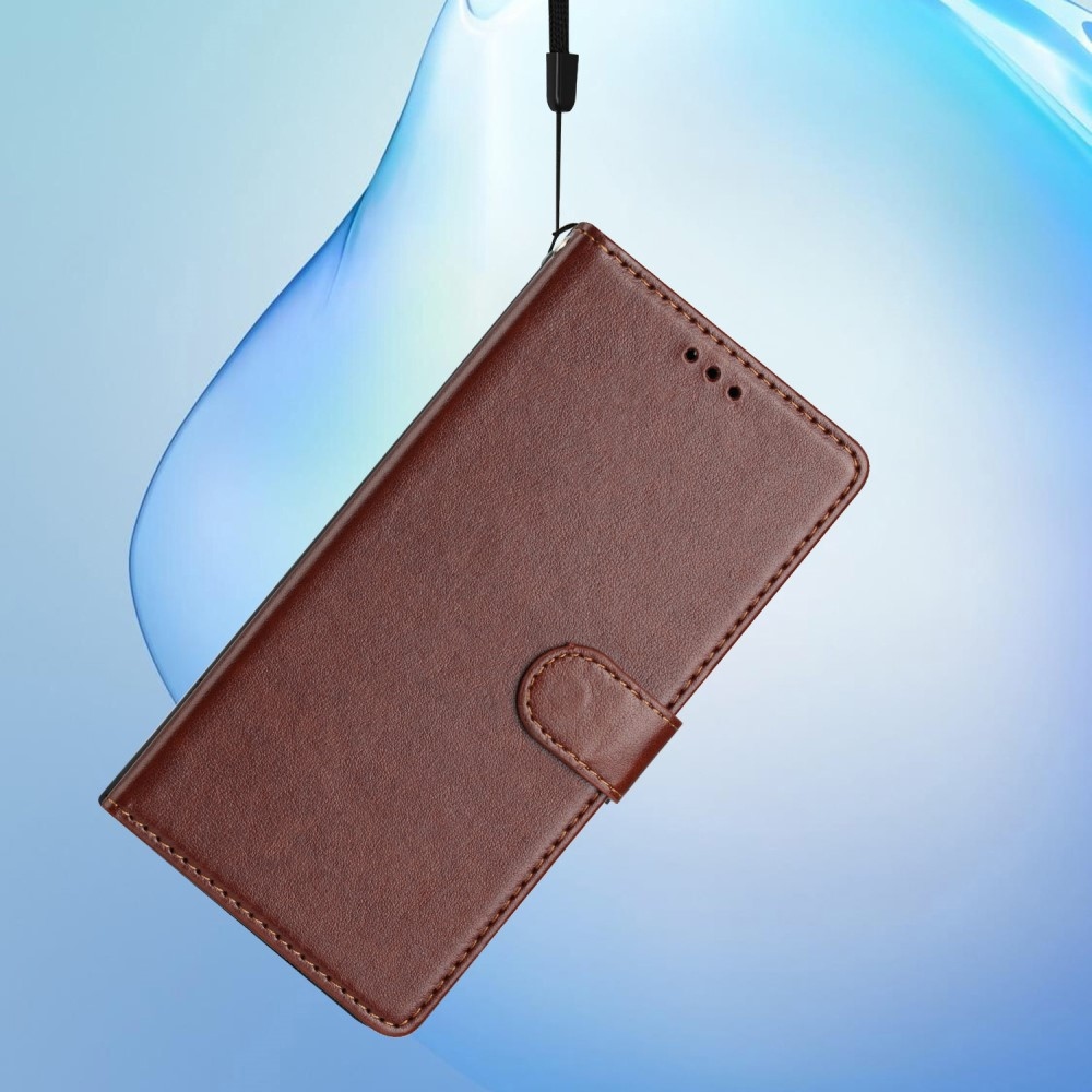 Vérrögök könyv tok Xiaomi Redmi Note 14 Pro 5G/Poco X7 5G - barna színben