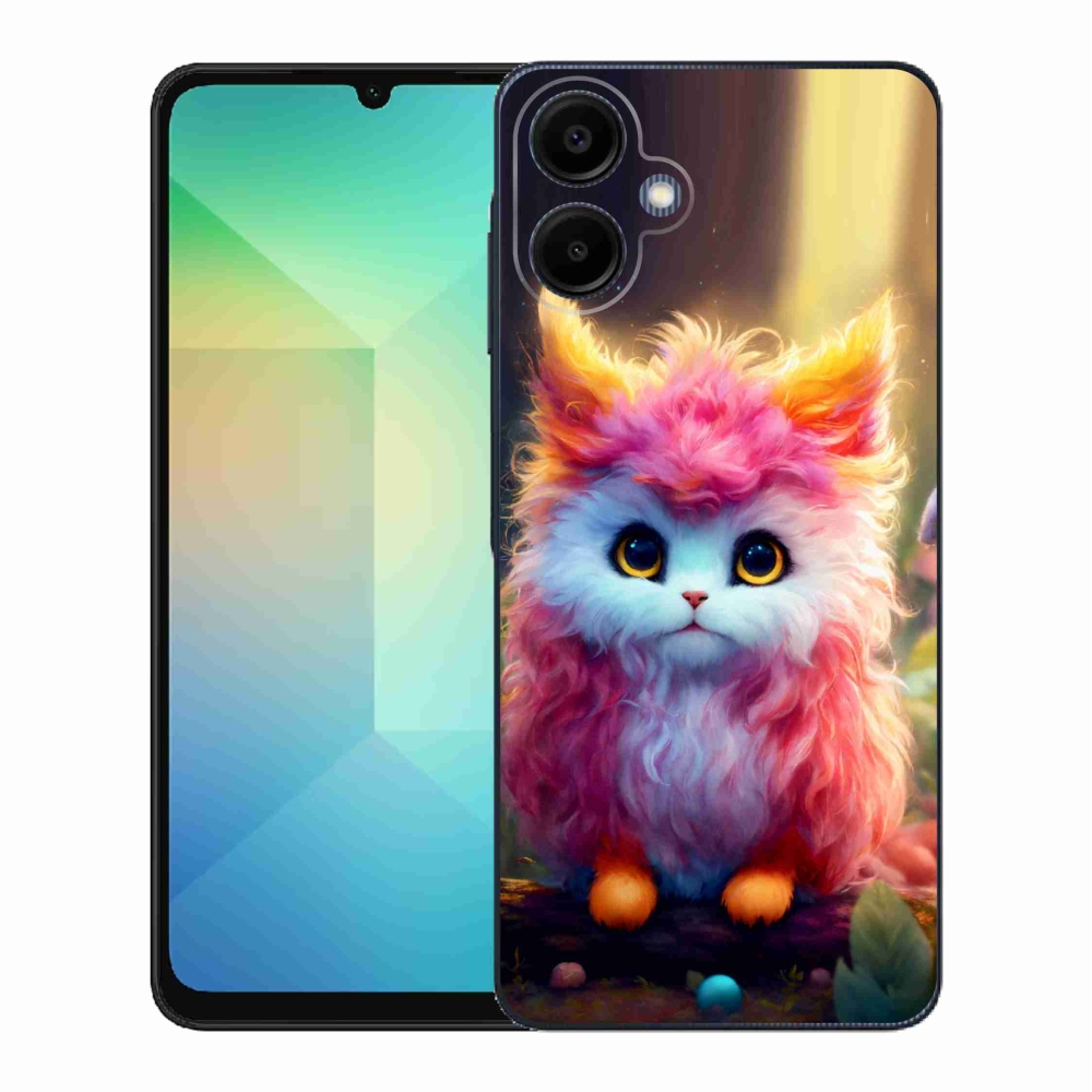 Gél borító mmCase Samsung Galaxy A06 4G - aranyos cica 5
