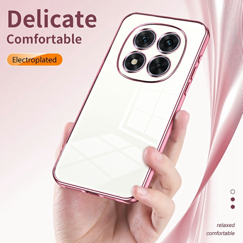 Elektro-gél tok Xiaomi Redmi Note 14 Pro 5G/Poco X7 5G - rózsaszínű