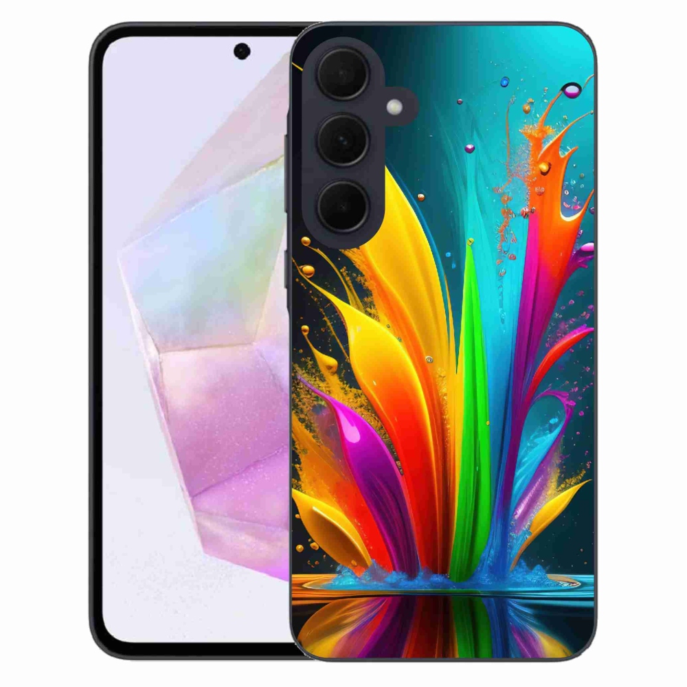 Zselés borítás mmCase Samsung Galaxy A35 5G - absztrakt motívum 1