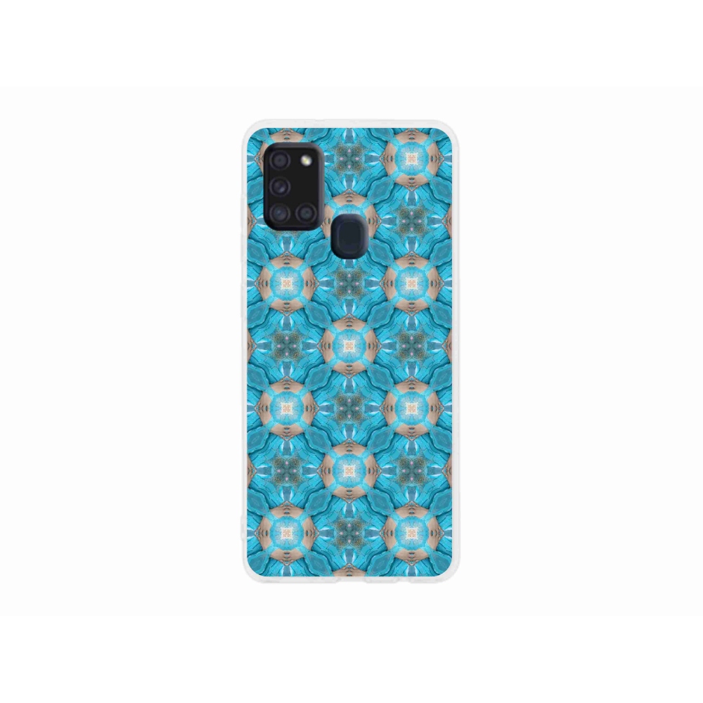Gél borítás mmCase Samsung Galaxy A21s készülékhez - absztrakt motívum 12