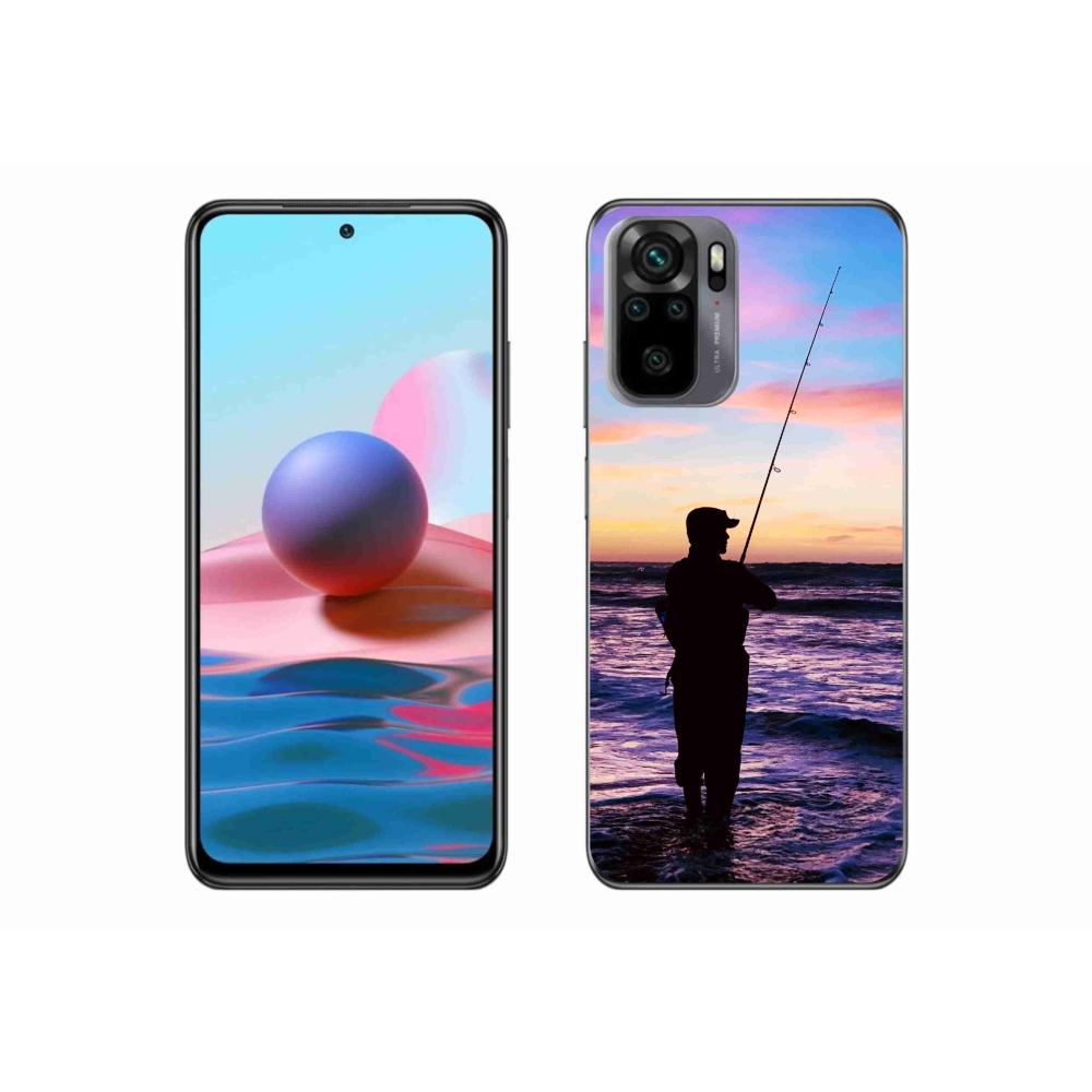 Gél borító mmCase a Xiaomi Redmi Note 10 4G - halászat 1