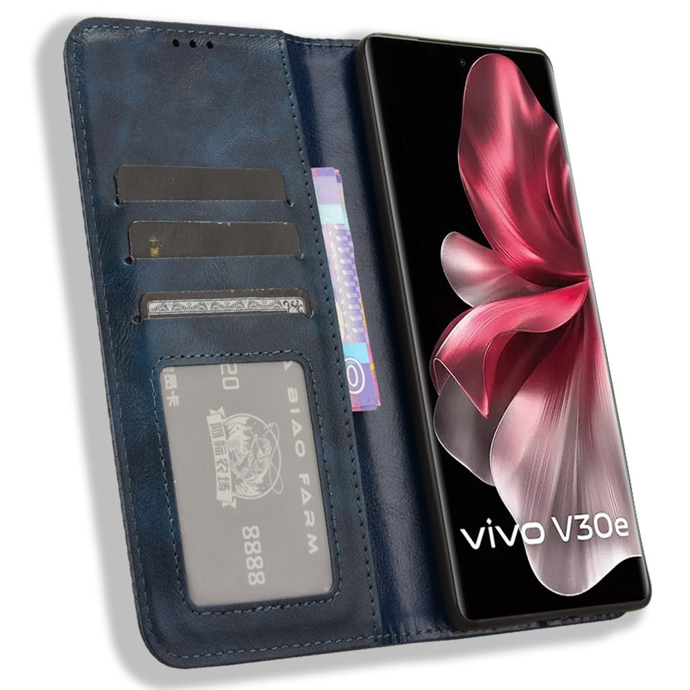 Több könyv tok a Vivo V40 Lite 5G-hez - kék