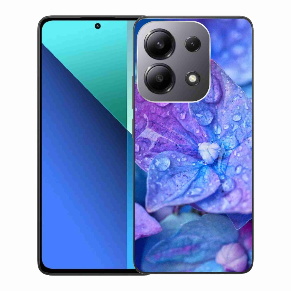 Gél borítás mmCase a Xiaomi Redmi Note 13-hoz - lila virág
