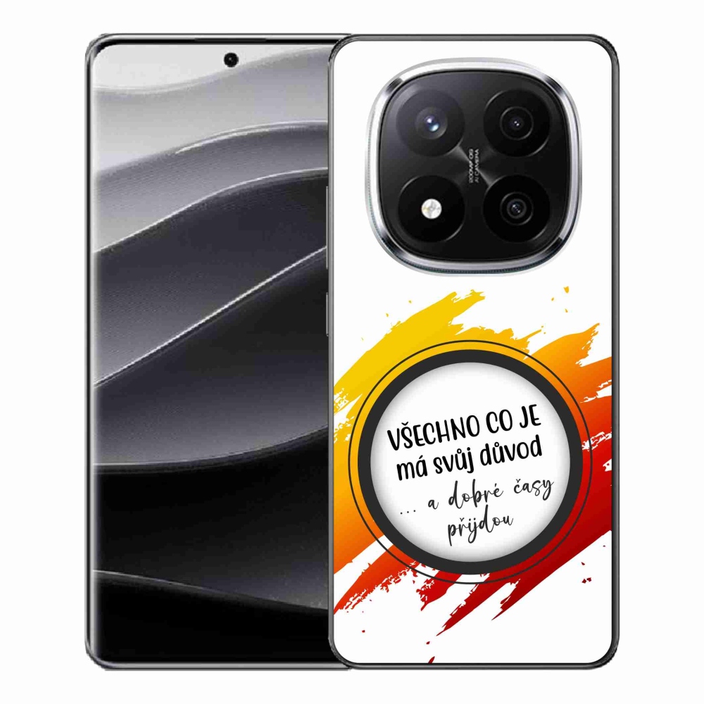 Gél borítás mmCase a Xiaomi Redmi Note 14 Pro+ 5G - idézet 3 fehér háttérrel
