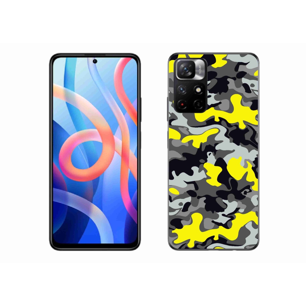 Gél borítás mmCase a Xiaomi Redmi Note 11S 5G-hez - terepszínű minta 6