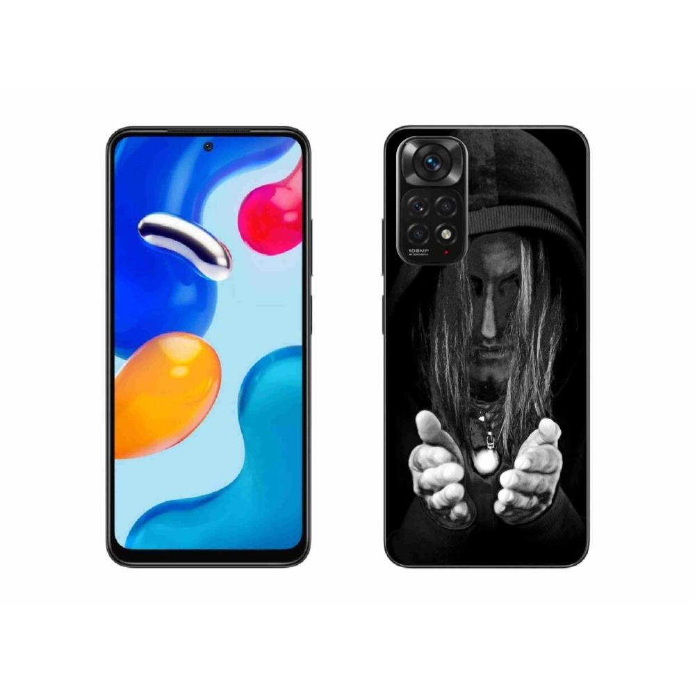Gél borító mmCase a Xiaomi Redmi Note 11S 4G-hez - titokzatos személy