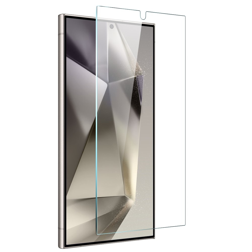 NORTHJO átlátszó zselés tok + edzett üveg Samsung Galaxy S24 Ultra - átlátszó