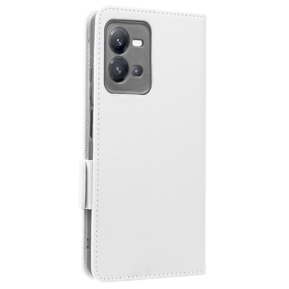Tárcás könyv tok a Vivo X80 Lite-hoz - fehér