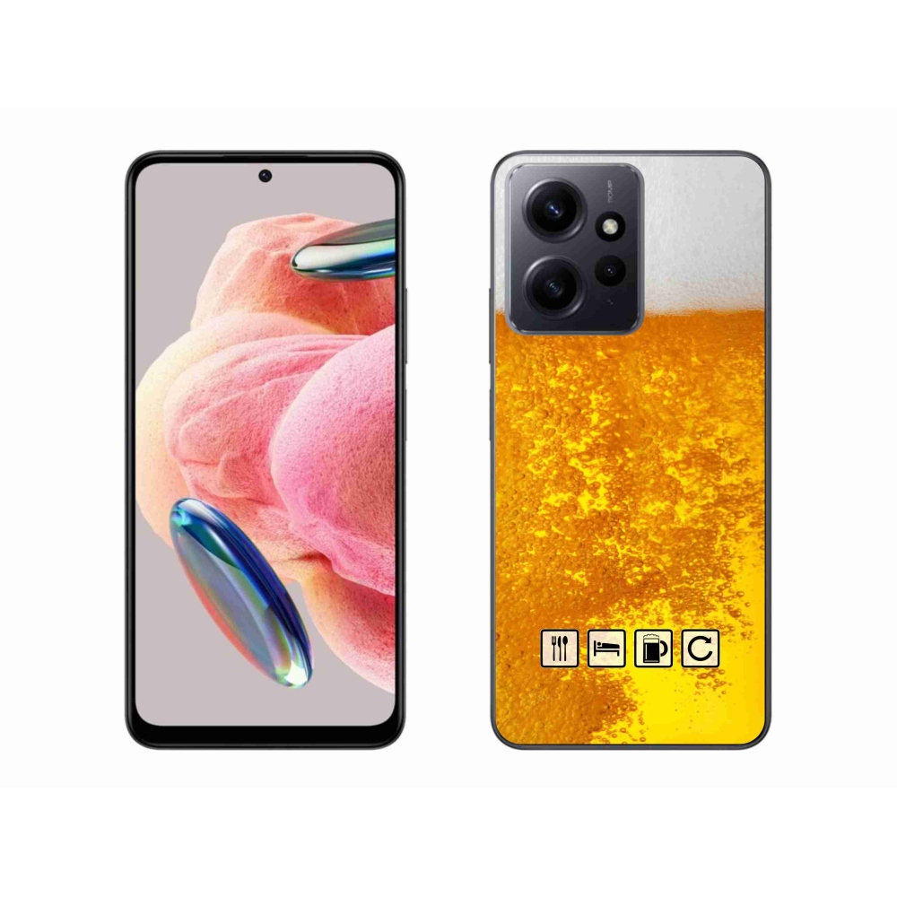 Gél borítás mmCase a Xiaomi Redmi Note 12 4G-hez - sör motívum 3