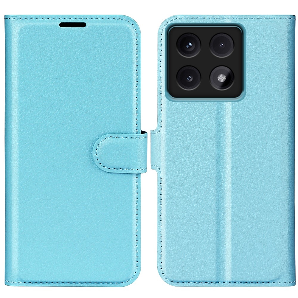 Litchi könyv tok a Xiaomi 14T Pro-hoz - kék