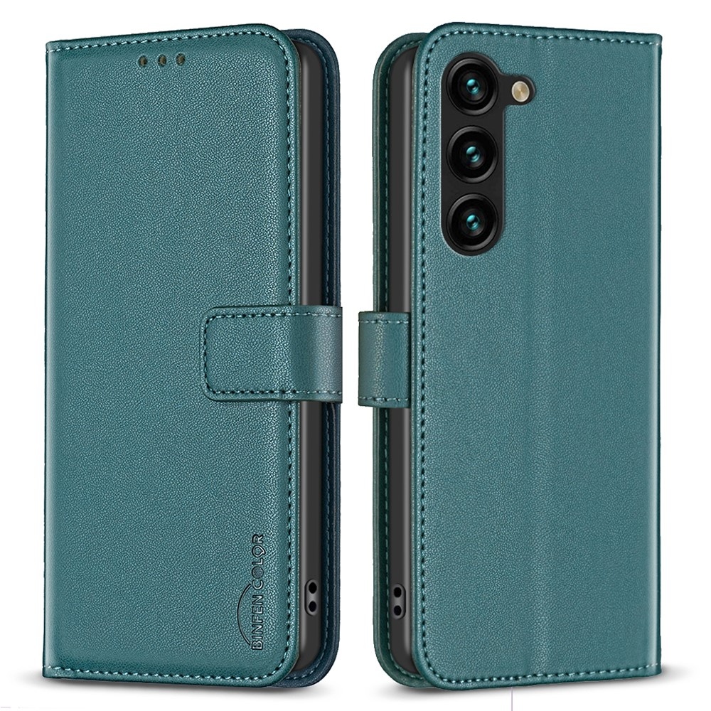 BNF könyvtáska Samsung Galaxy S24 készülékhez - zöld