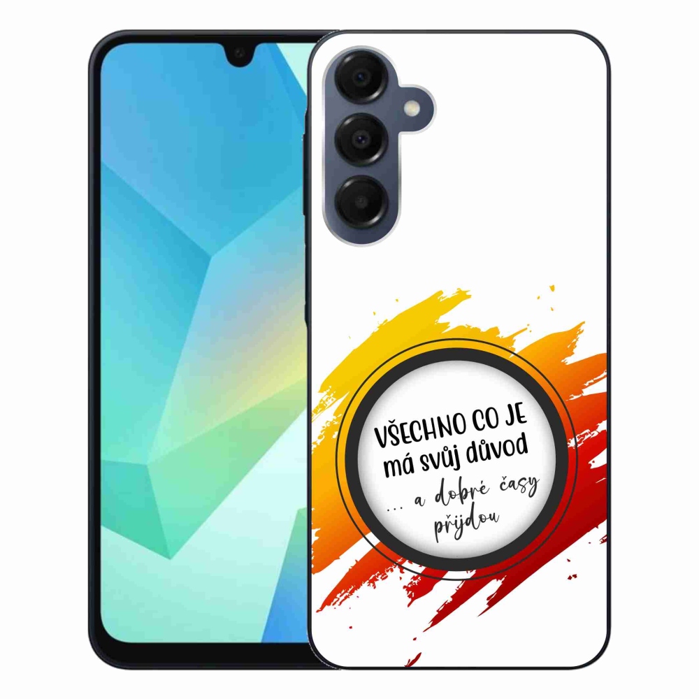 Gél borítás mmCase Samsung Galaxy A16 4G/5G - idézem 3 fehér háttér