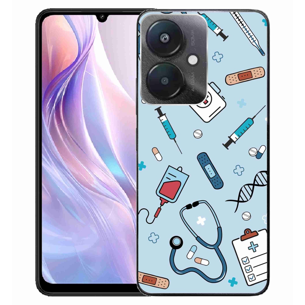 Gél borító mmCase a Xiaomi Redmi 13C 5G számára - egészség 1