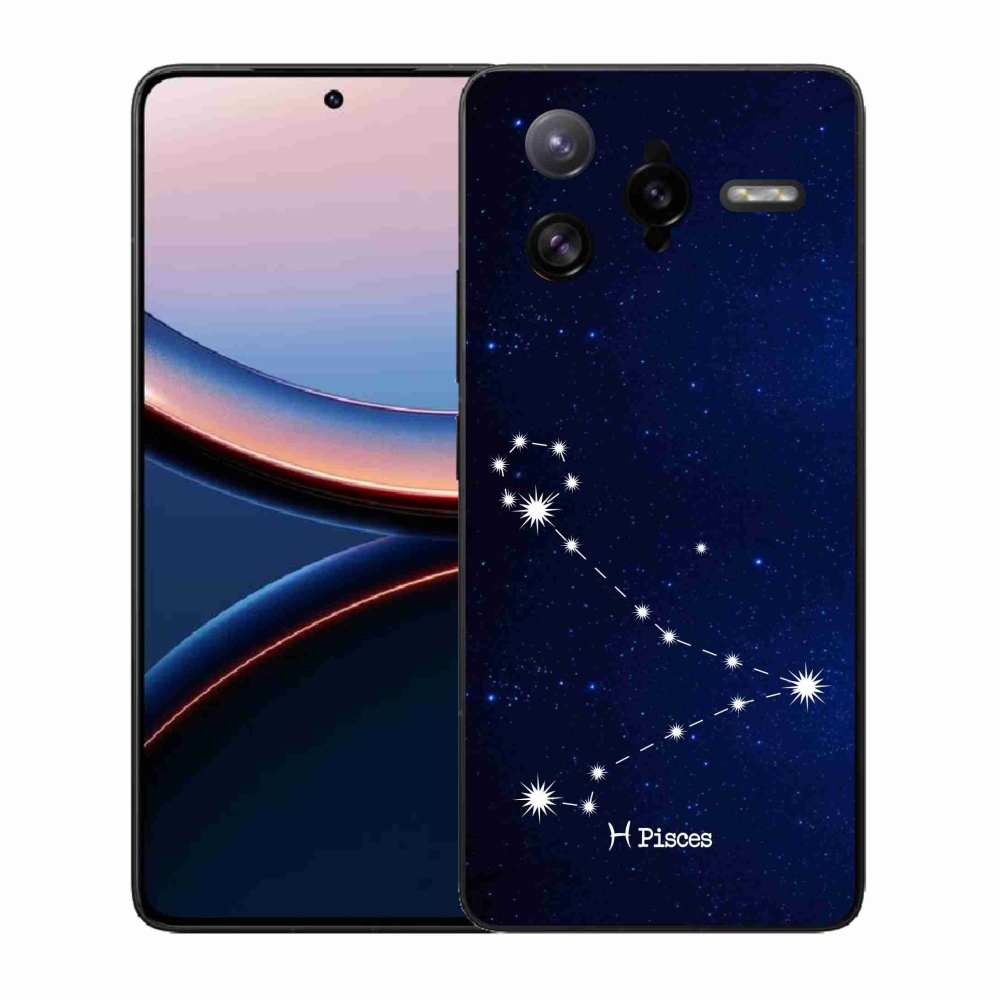 Gél borítás mmCase a Xiaomi Poco F7 Ultra számára - csillagkép Halak