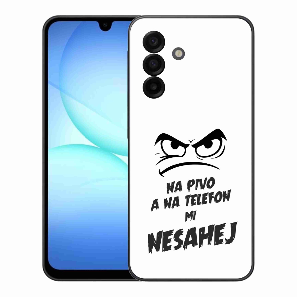 Gél borítás mmCase Samsung Galaxy A17 5G - sör motívum 2 fehér háttérrel