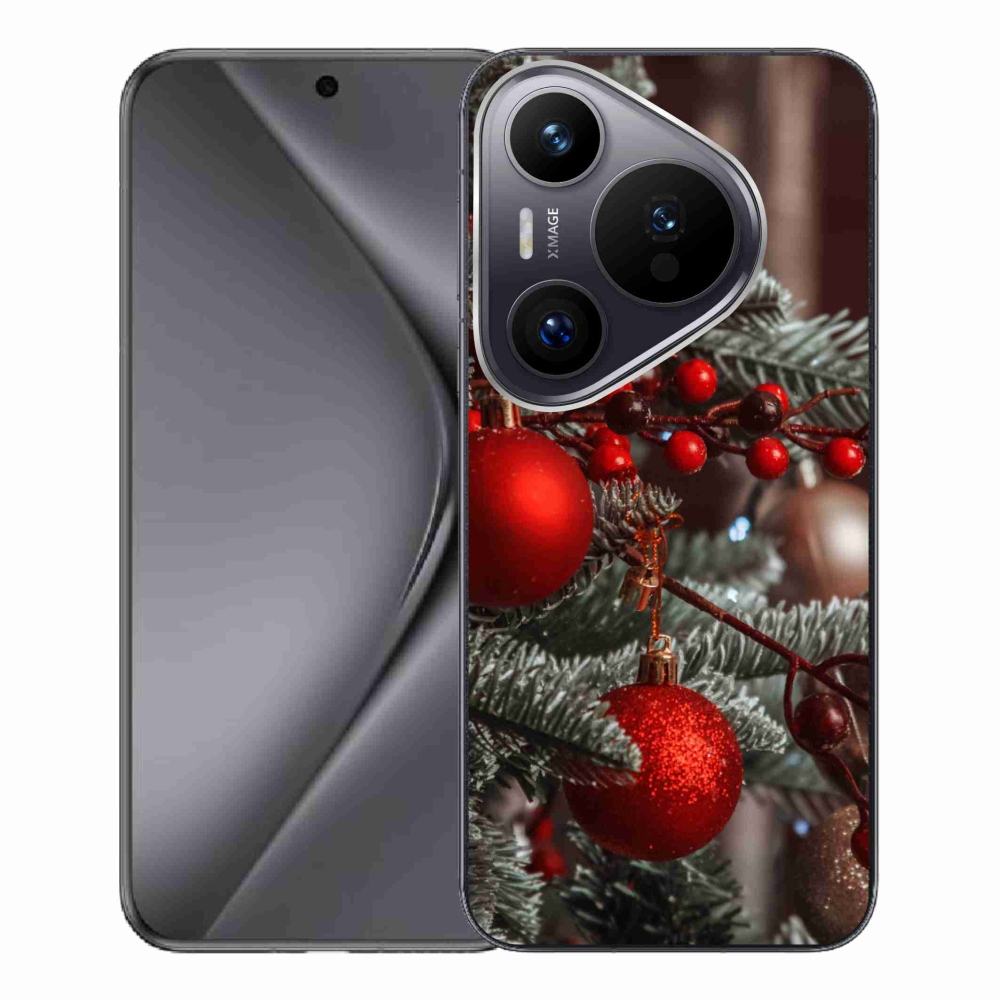 Gél borítás mmCase a Huawei Pura 70 Pro számára - karácsonyi dekorációk 2
