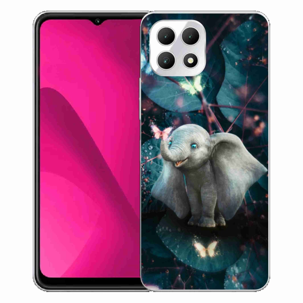 Zselés borítás mmCase a T-Mobile T Phone 2 készülékhez - aranyos elefánt