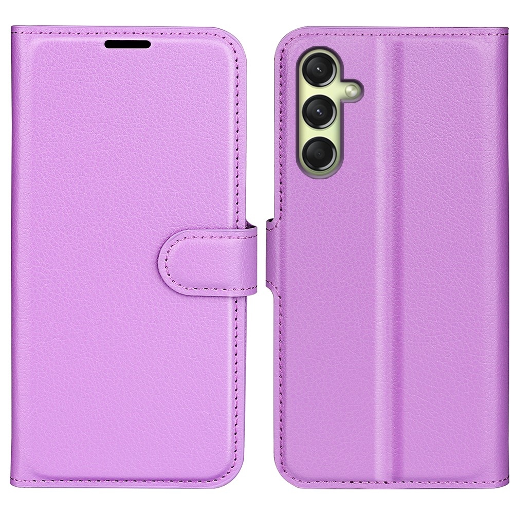 Litchi könyv tok Samsung Galaxy A16 4G/5G készülékhez - lila