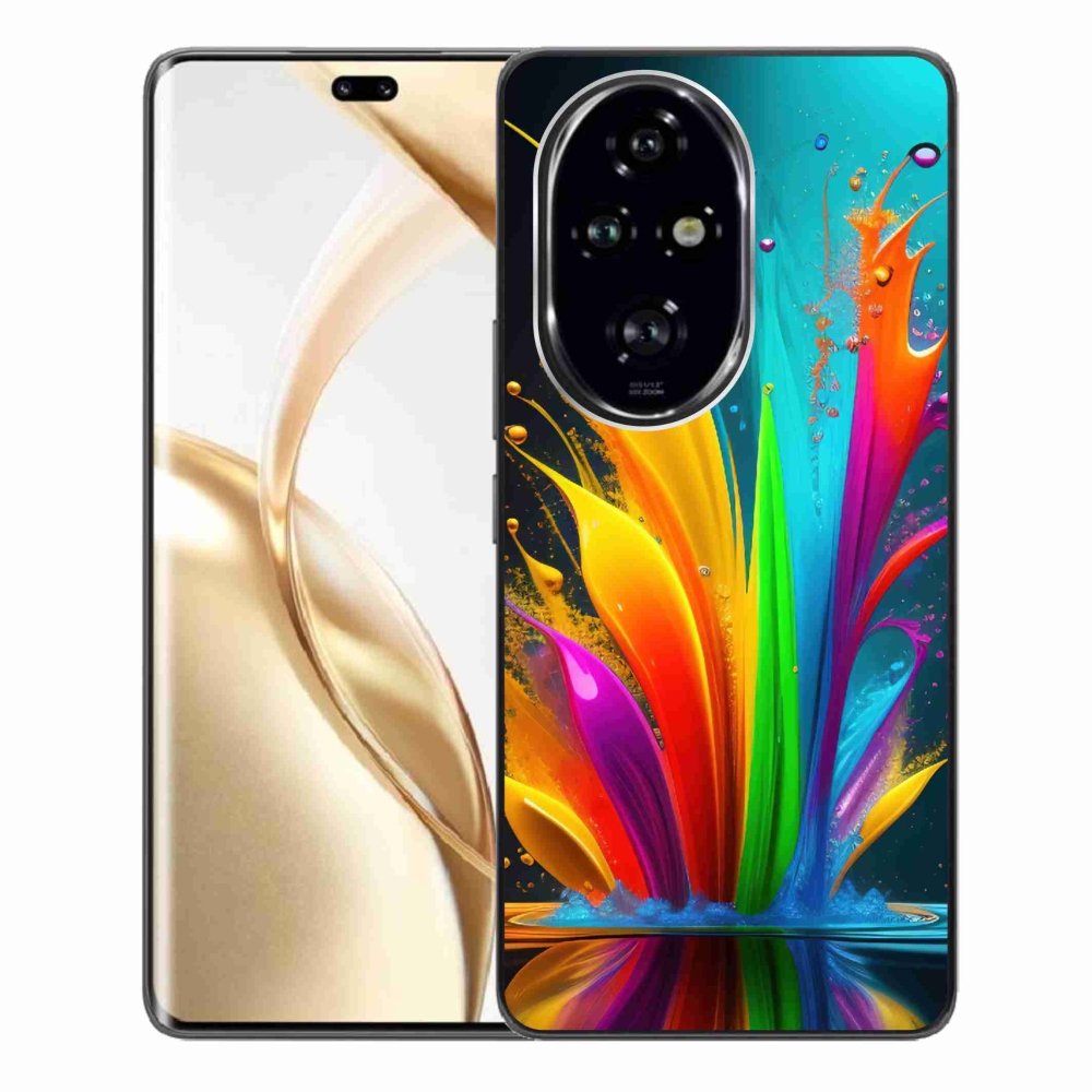 Zselés borítás mmCase a Honor 200 Pro 5G számára - absztrakt motívum 1