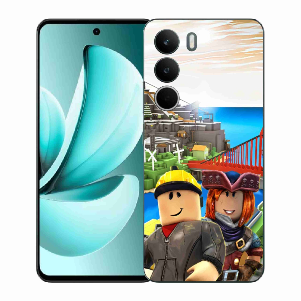 Zselés borítás mmCase a Realme C71 készülékhez - roblox 1