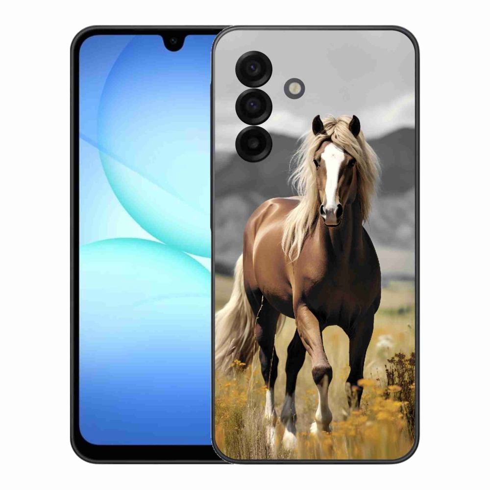 Zselés borítás mmCase Samsung Galaxy A17 5G - barna ló 1