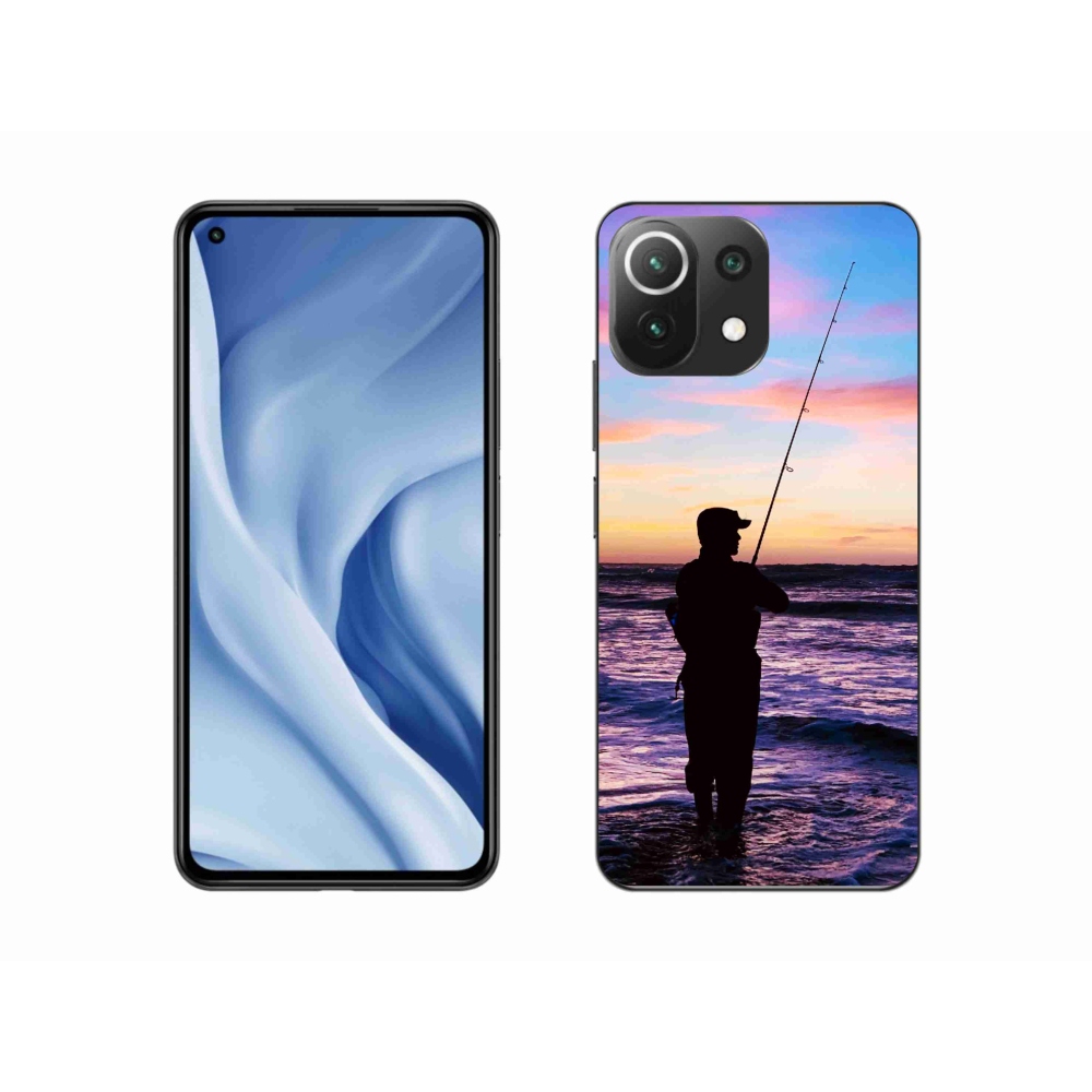 Gél borítás mmCase a Xiaomi Mi 11 Lite 4G/5G számára - halászat 1