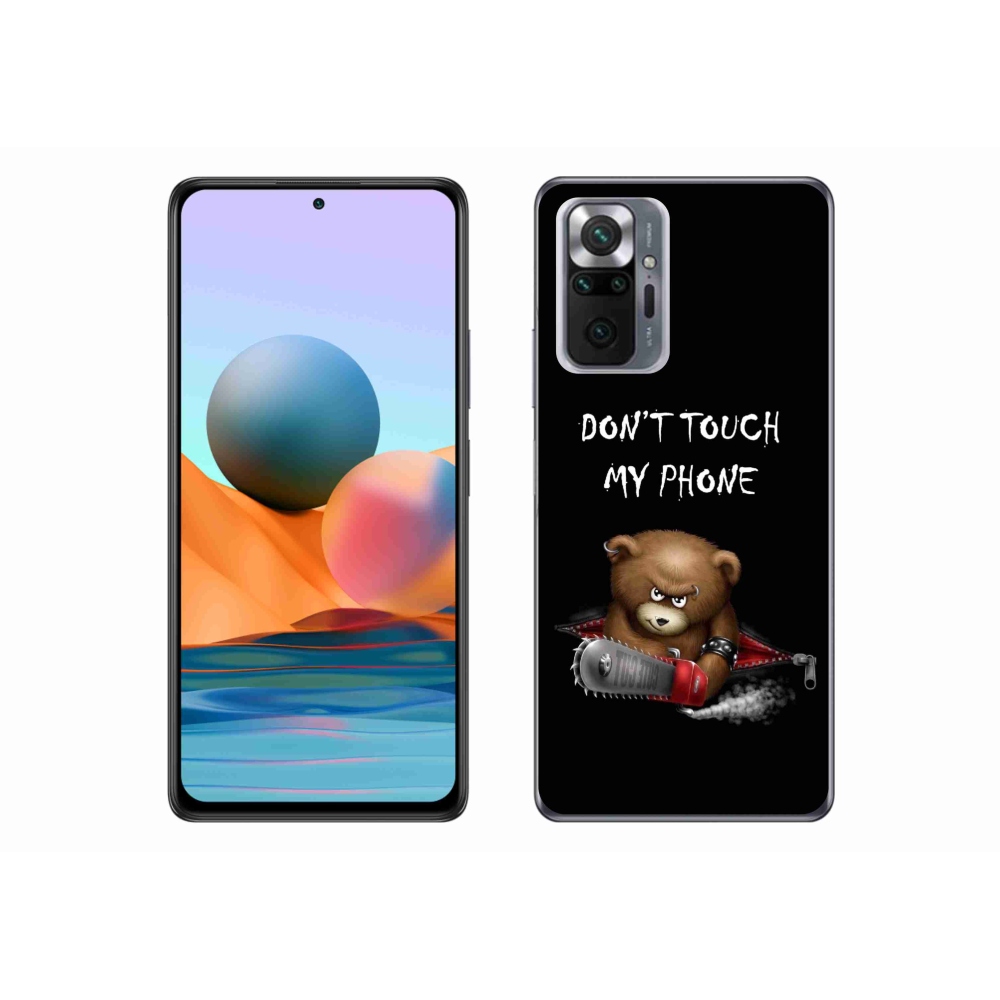 Gél borítás mmCase a Xiaomi Redmi Note 10 Pro készülékhez - ne érintse meg a telefont