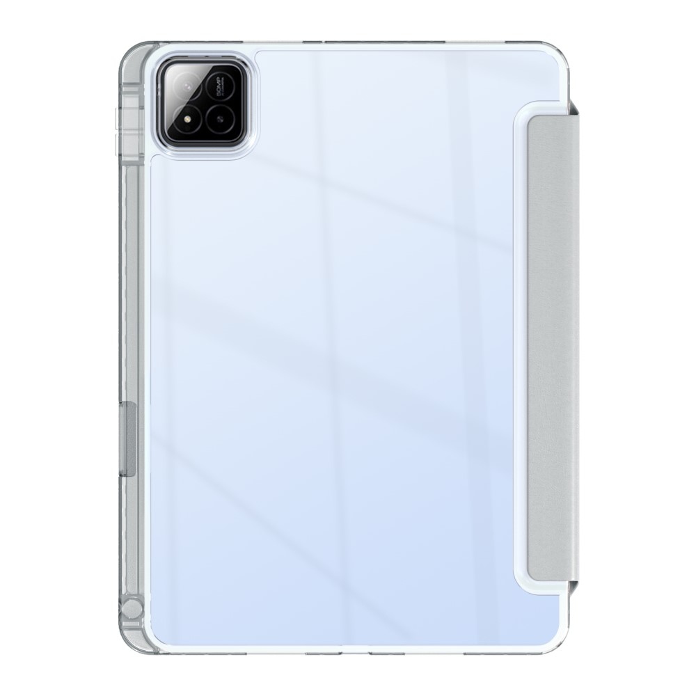Origami intelligens pozicionáló tok Xiaomi Pad 7/7 Pro táblagéphez - szürke