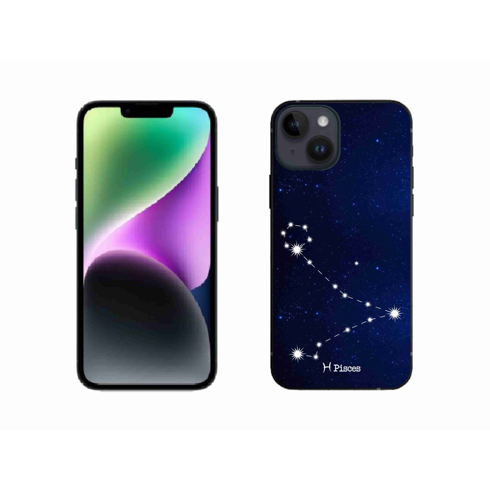 Gél borítás mmCase iPhone 14 készülékhez - Halak csillagkép