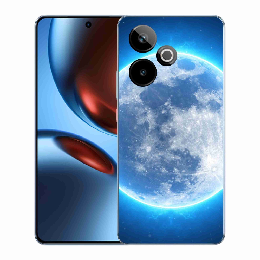 Gél borítás mmCase a Realme GT 7 5G/GT 7T 5G számára - földgömb alakú