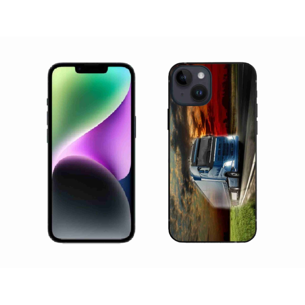 Zselés borítás mmCase iPhone 14 - teherautóhoz 4