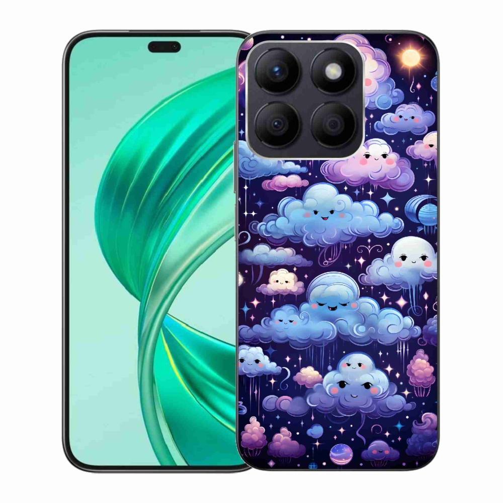 Zselés borítás mmCase a Honor X8b-hez - felhők