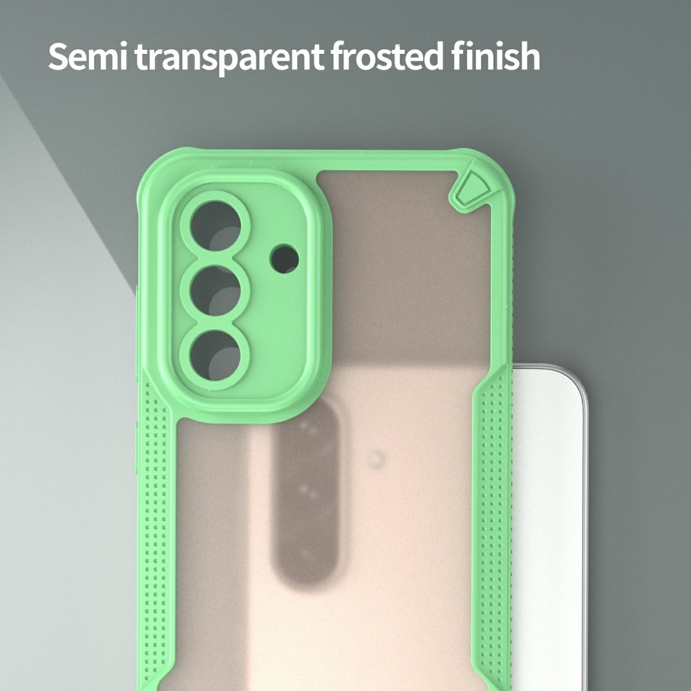 Fagyasztott tartós borítás Samsung Galaxy A36 5G készülékhez - zöld