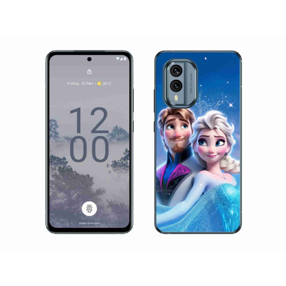 Zselés borítás mmCase a Nokia X30 5G készülékhez - Ice Kingdom 1