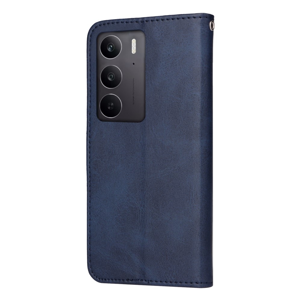 Könyvtáska a Realme 14x 5G/Realme C75 készülékhez - kék