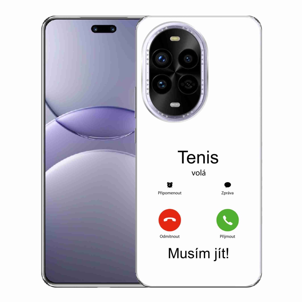 Gél borítás mmCase a Huawei Nova 13 Pro 5G - teniszhívások fehér háttérrel