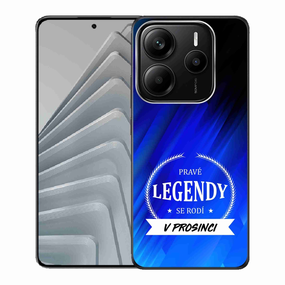 Gél borítás mmCase a Xiaomi Redmi Note 14 5G - legendás decemberi kék háttérrel