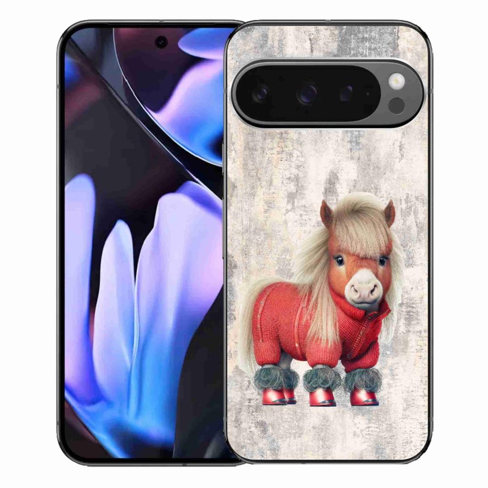 Gél borítás mmCase a Google Pixel 9 Pro XL-hez - póni pulóverben