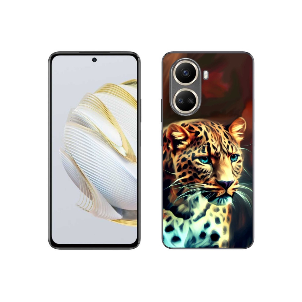 Gél borítás mmCase a Huawei Nova 10 SE-hez - leopárd