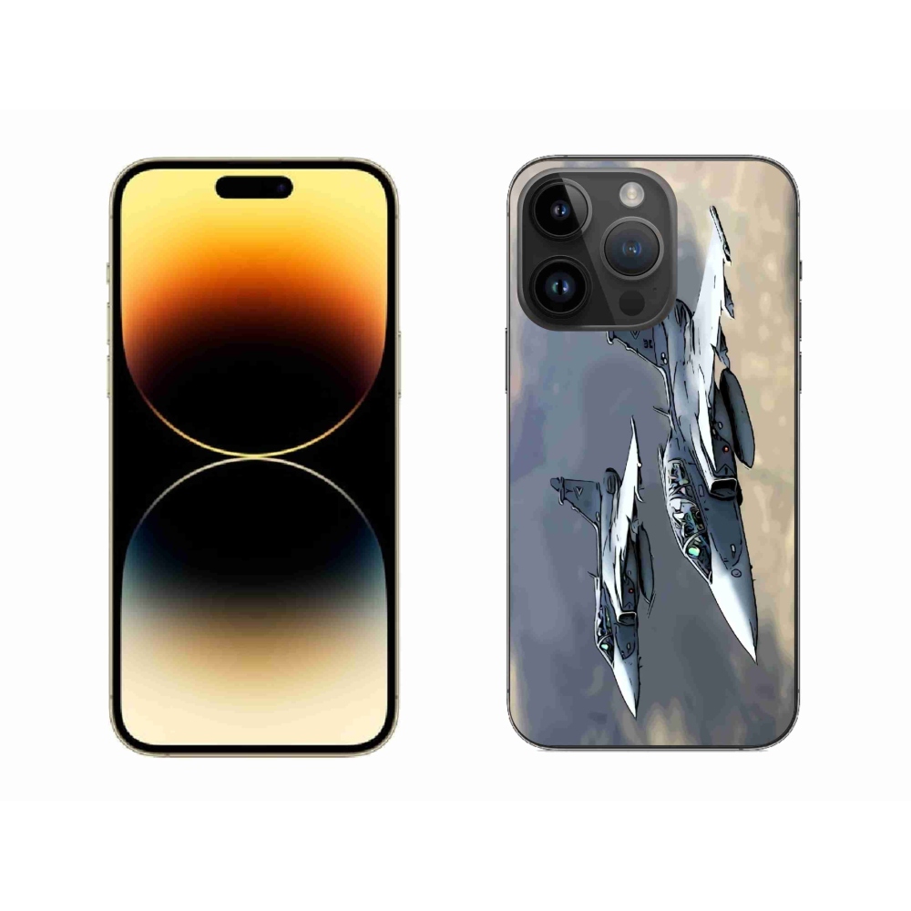 Zselés borítás mmCase iPhone 14 Pro Max készülékhez - vadászrepülők