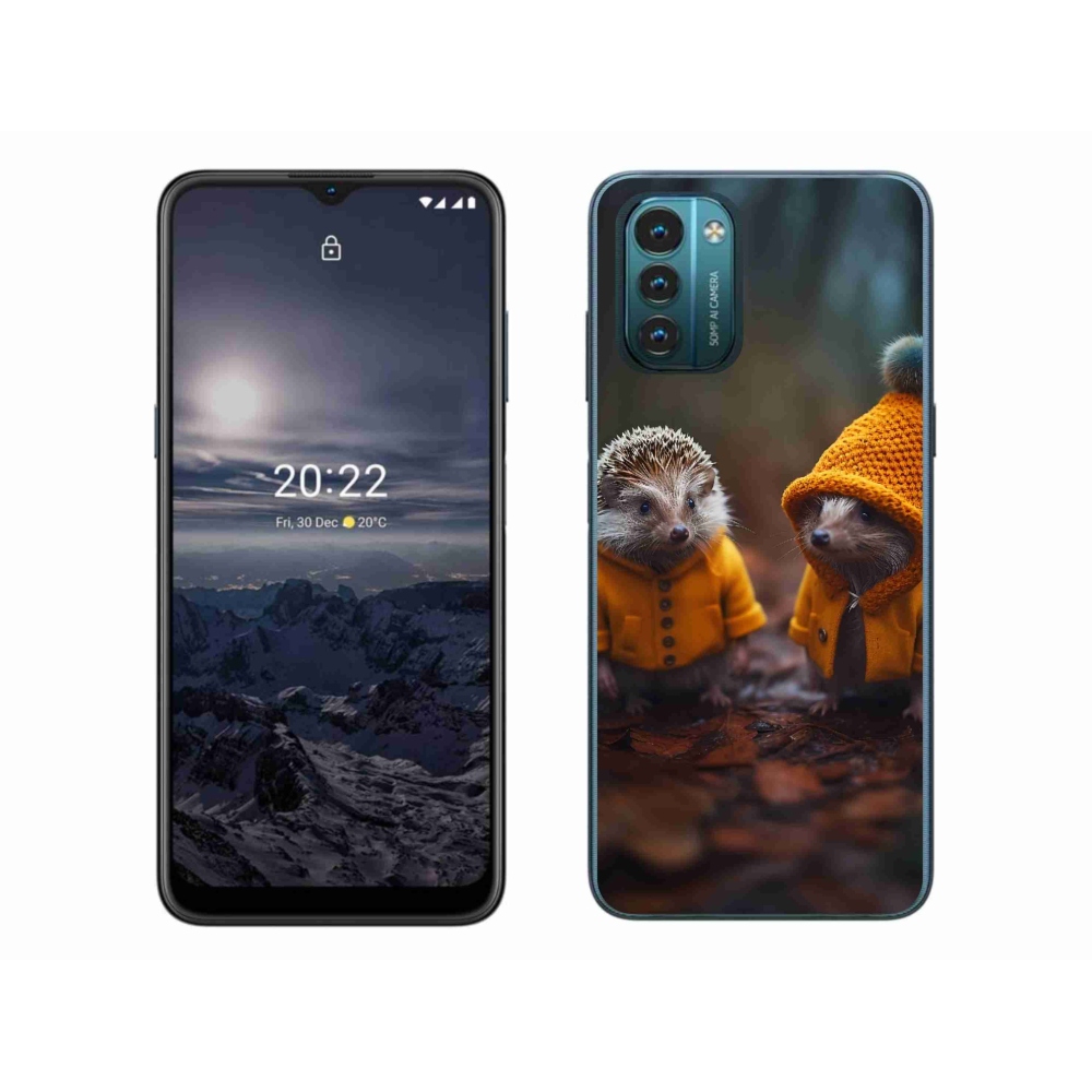 Zselés borítás mmCase a Nokia G11/G21 készülékhez - sündisznók