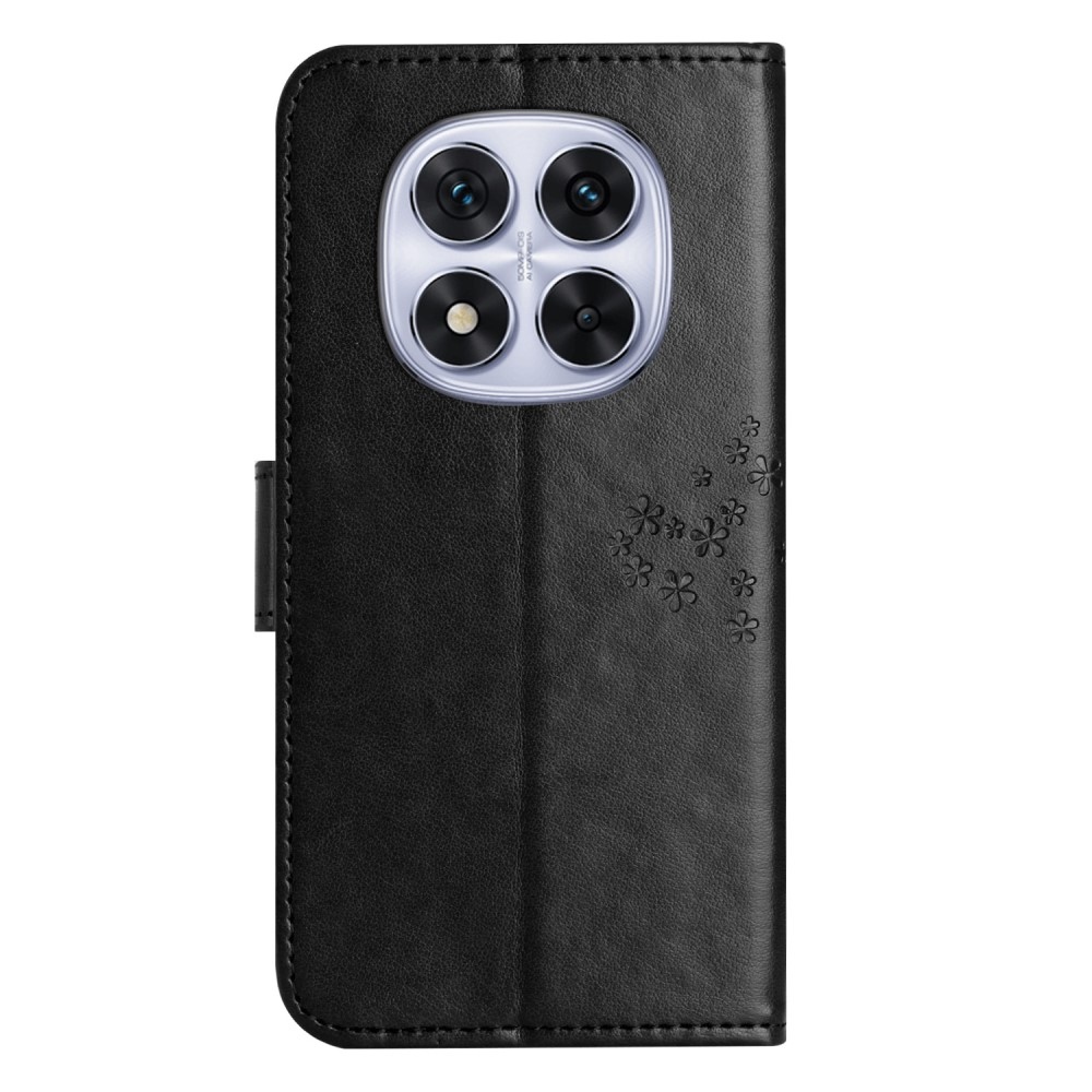 Fa könyv tok Xiaomi Redmi Note 14 Pro 5G/Poco X7 5G/Note 14 Pro+ 5G - fekete