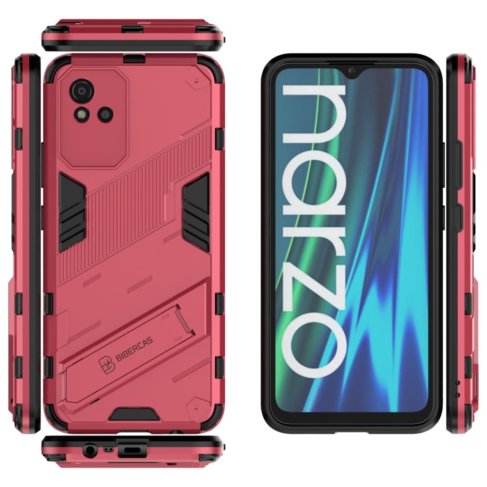 Armory tartós borítás a Realme Narzo 50i készülékhez - rózsaszínű