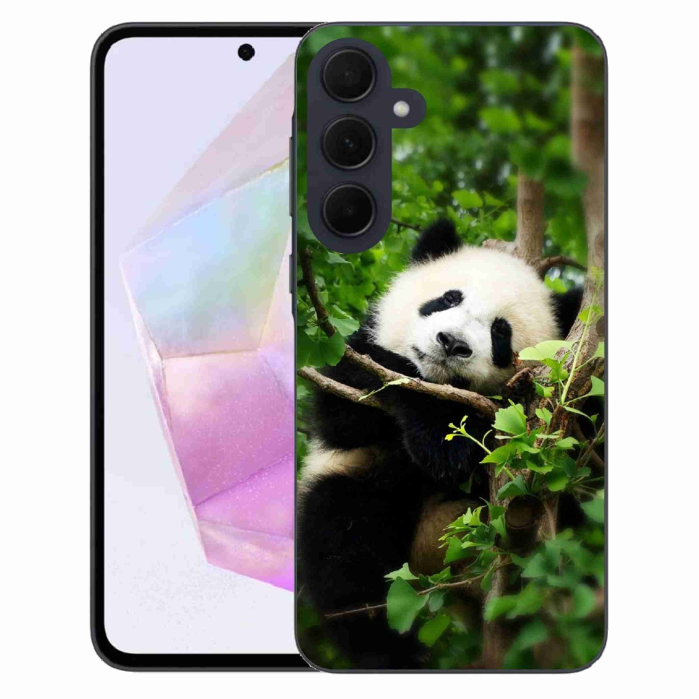 Zselés borítás mmCase Samsung Galaxy A35 5G - panda