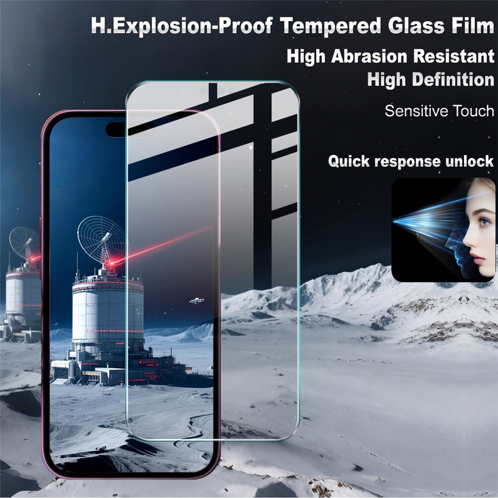 IMK edzett üveg iPhone 17/17 Pro készülékhez