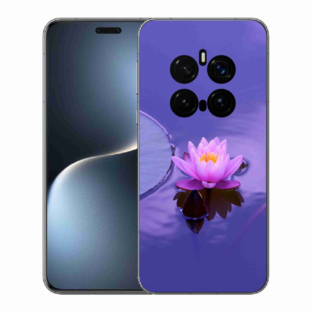 Zselés borítás mmCase a Honor Magic 7 Pro 5G számára - virág a vízen