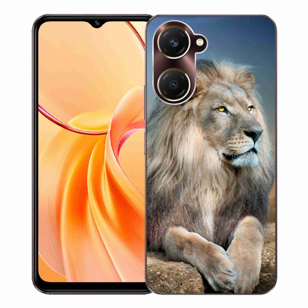 Gél védőburkolat mmCase a Vivo Y28s 5G készülékhez - Lion 1